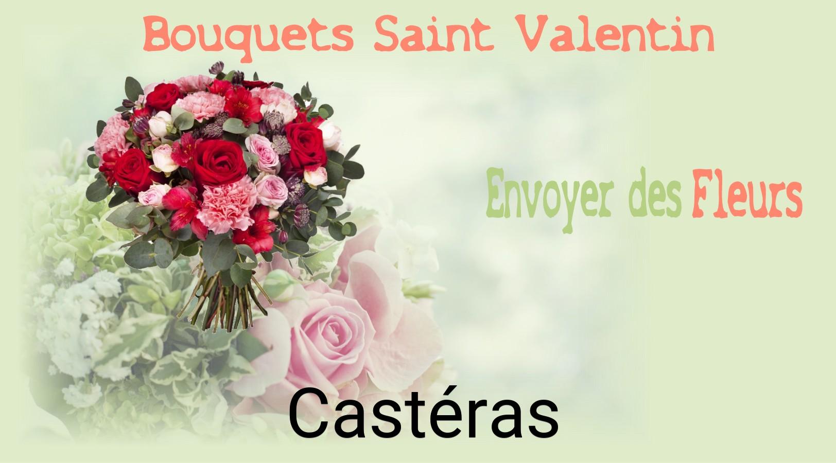 Roses de Saint-Valentin livrées à Castéras